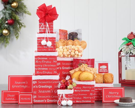 Merry Christmas Gift Tower