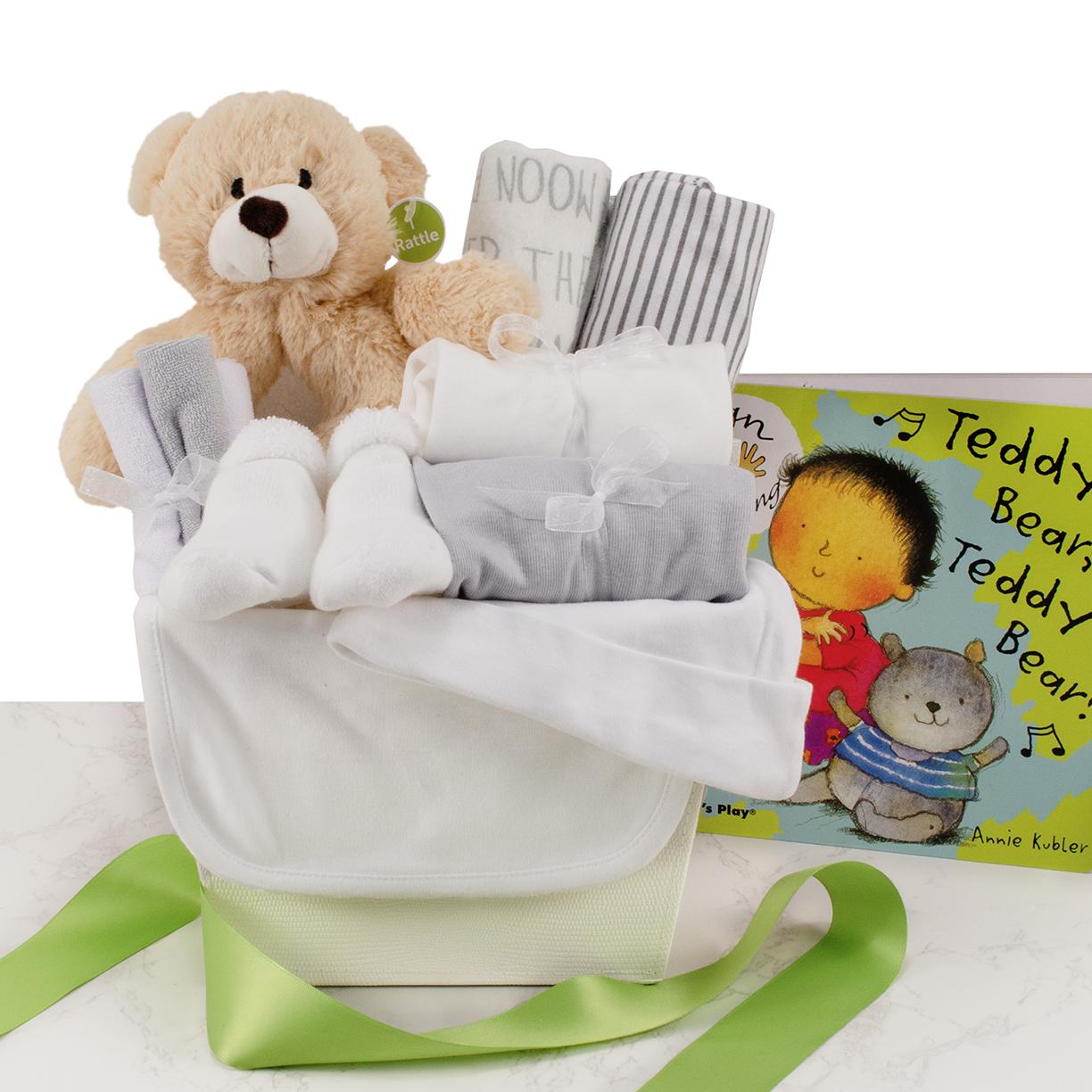 First Time Home Gender Neutral Baby Gift Basket