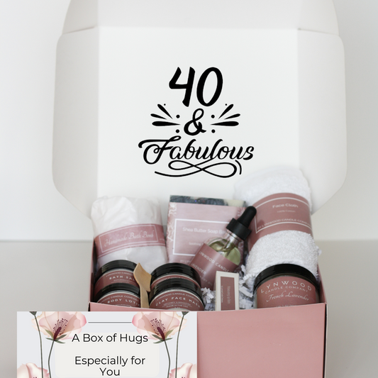 Indulge & Unwind: Ultimate Spa Gift Box for Her 40th Birthday (Pampering & Self-Care)