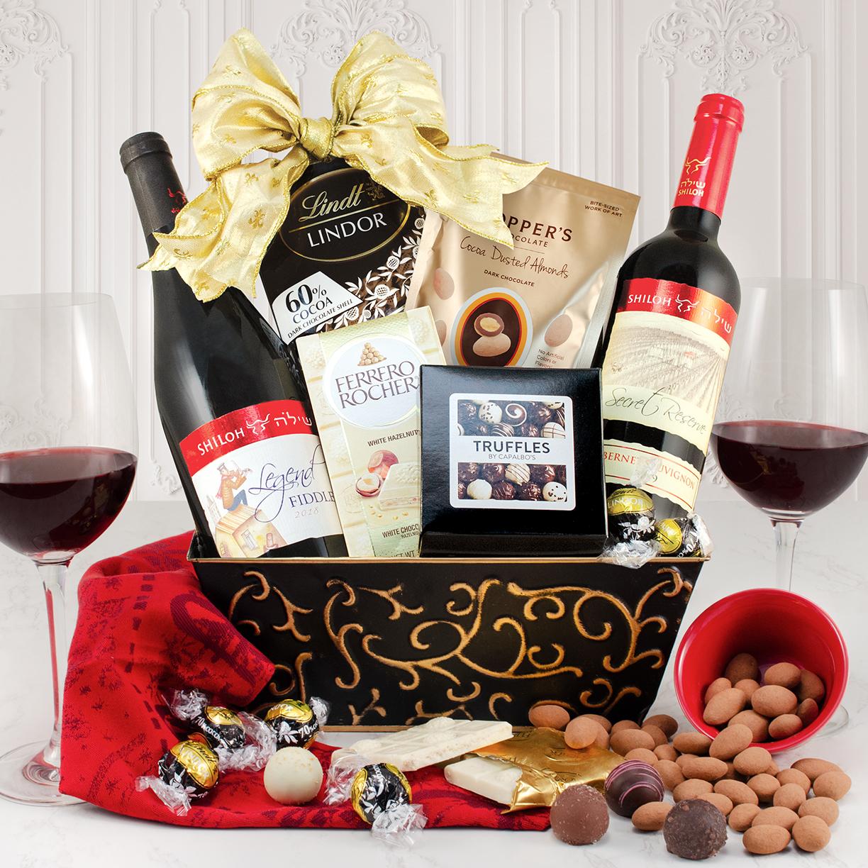 Shiloh Reserve Wine Duo Gift Basket