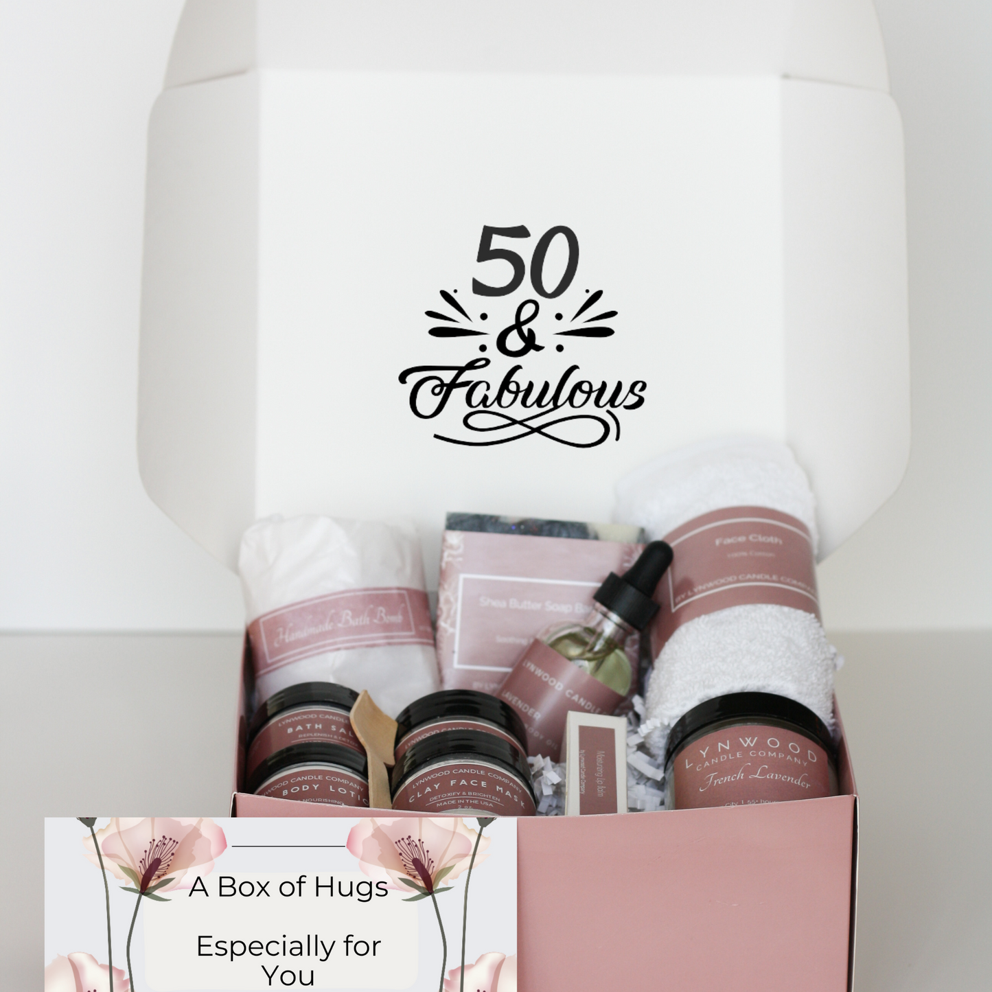 Indulge & Unwind: Luxurious Spa Gift Box for the 50th Birthday Queen in Your Life