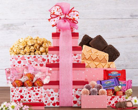 Love's Towering Delight: Indulgence with Godiva, Lindt & More! (Valentine's Day)