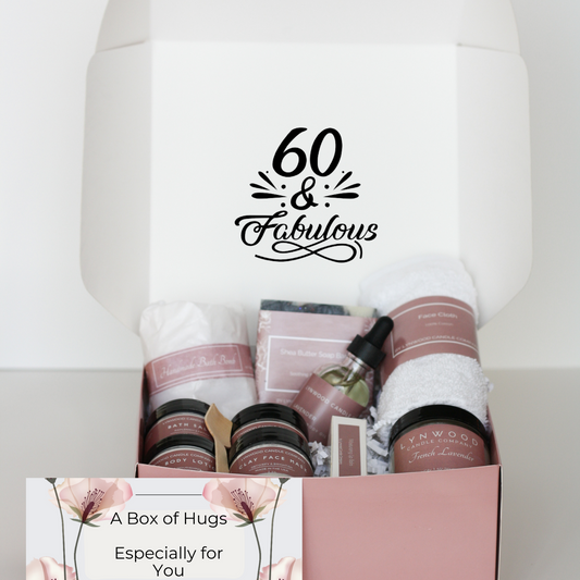 Indulge & Rejuvenate: Luxurious Spa Gift Box for the 60th Birthday Queen