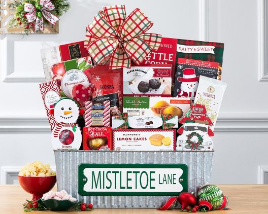 Mistletoe Lane Gift Basket