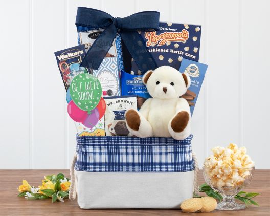 Bear Hugs - Get Well Soon Gift Basket