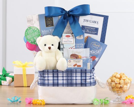 Bear Hugs - Happy Birthday Gift Basket