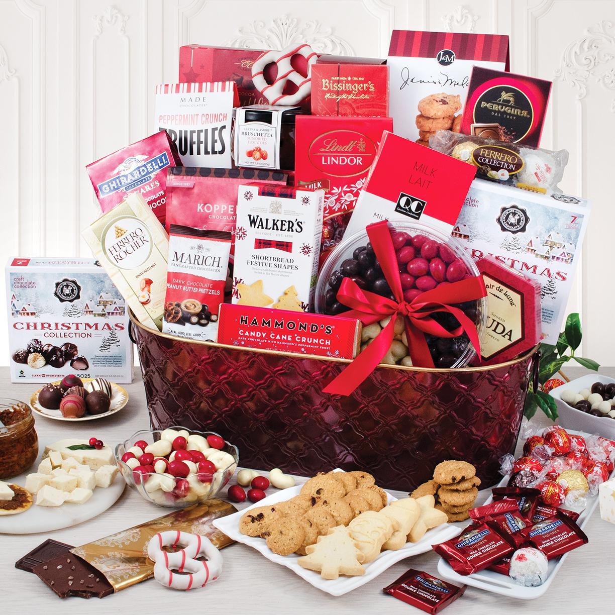 Christmas Season Gourmet Gift Basket