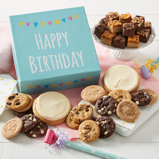 Birthday Party Nibblers® & Brownie Bites Box