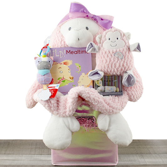 Monkey Around: New Baby Gift Basket