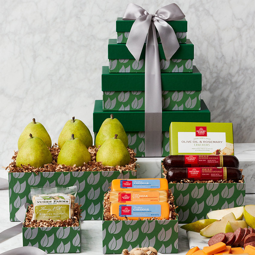 Fancy & Fresh: Gourmet Fruit & Snacks Tower