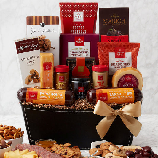 Gourmet Treasures: Premium Gift Basket