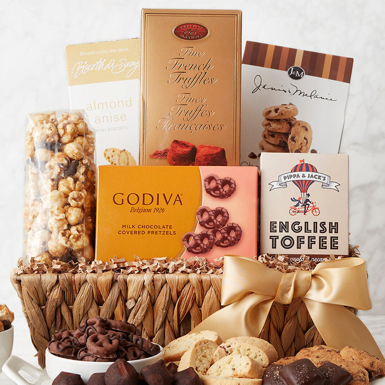 Sweet Sensations: Gourmet Chocolate Gift Basket