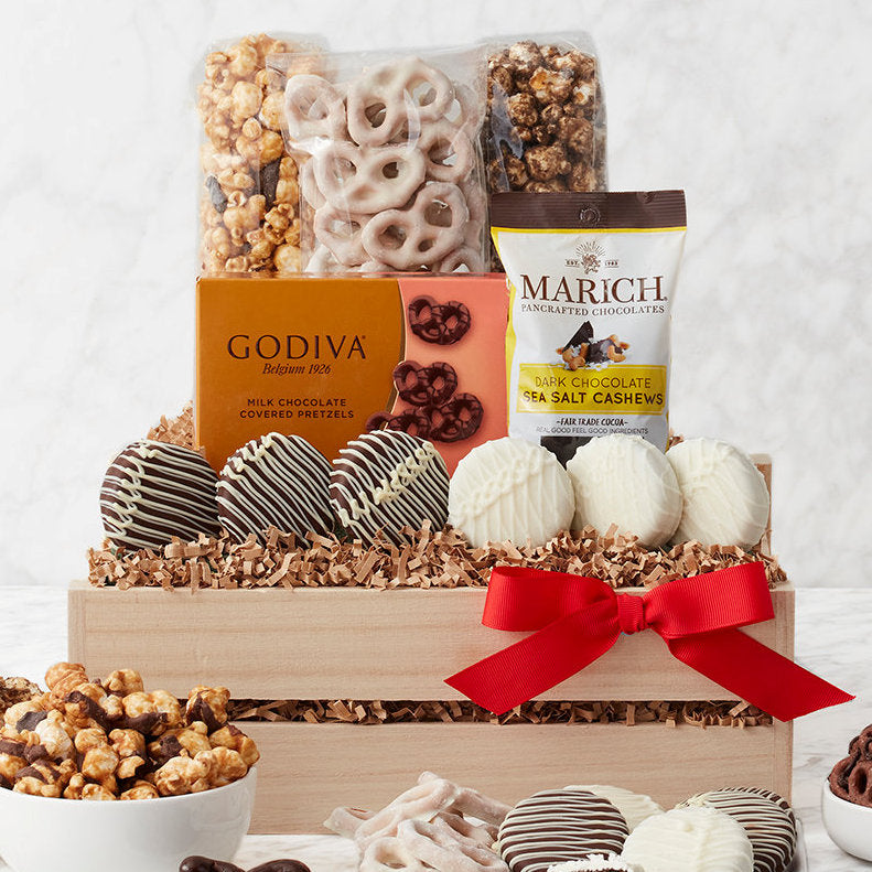 Crunch Time: Sweet Snacks Gift Crate