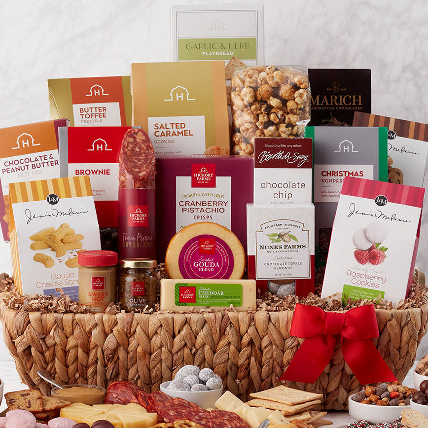 Holiday Cheer: Gourmet Gift Basket