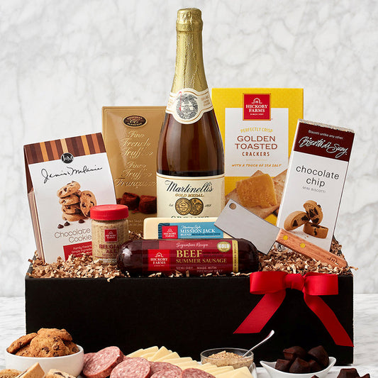 Sparkling Surprise: Gourmet Gift Box