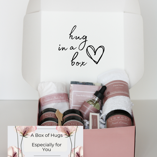 Send a Hug in a Box: Self-Care Gift Delivery for Stress Relief, Get Well Wishes & Cheer Up