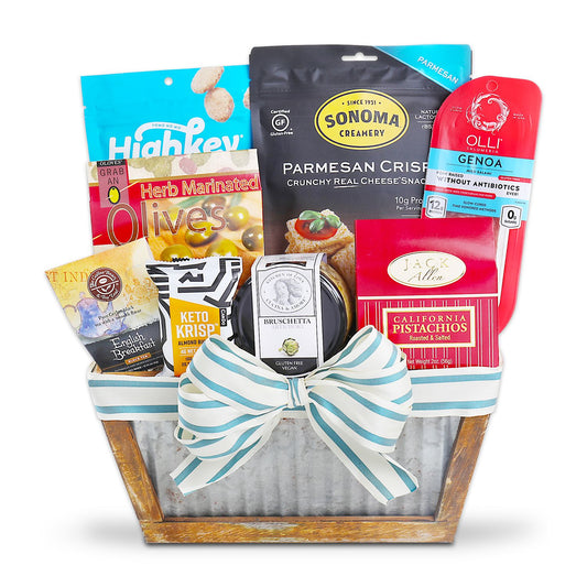 Delicious Keto Gift Basket for the Health-Conscious Foodie