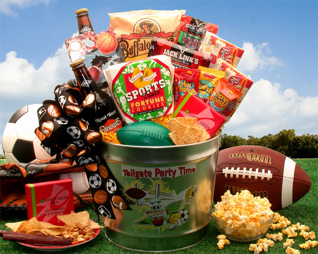 Tailgate Party Time Gift Pail