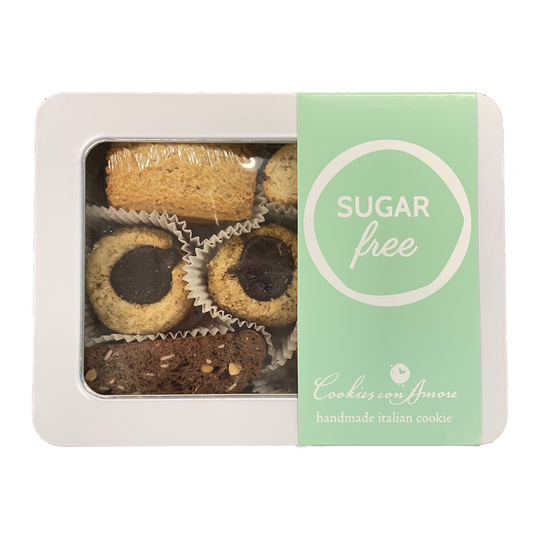 Sugar Free Assorted Cookie Tin