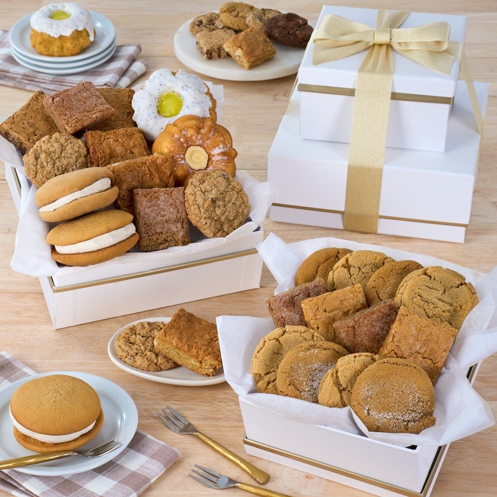 Vanilla and Blondie Baked Goods Premium Gift Box