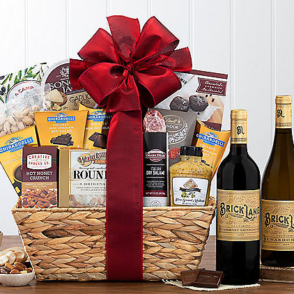 Brick Lane Duet: Wine Gift Basket