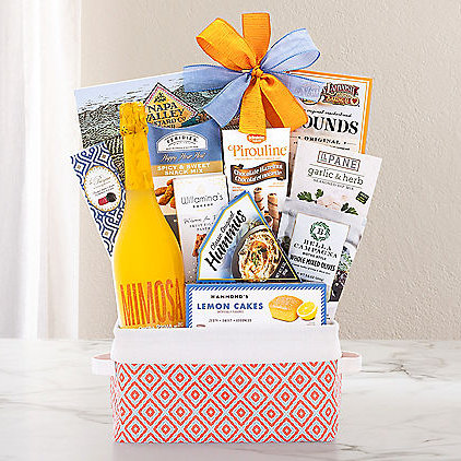 Galea Orange Mimosa: Sparkling Wine Gift Basket