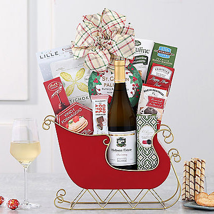 Hobson Estate Chardonnay: Holiday Sleigh