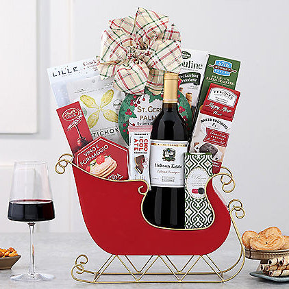 Hobson Estate Cabernet: Holiday Sleigh