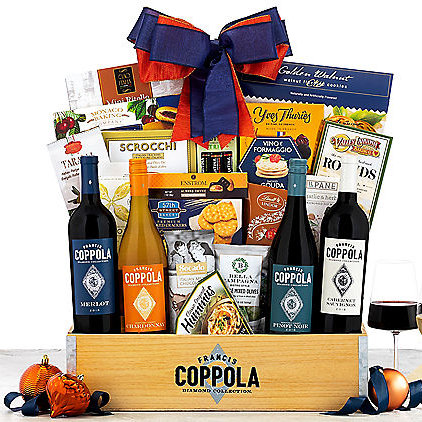 Francis Ford Coppola Quartet: Wine Gift Basket