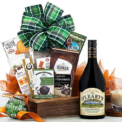 O'Leary's Irish Country Cream: Chocolate Gift Basket