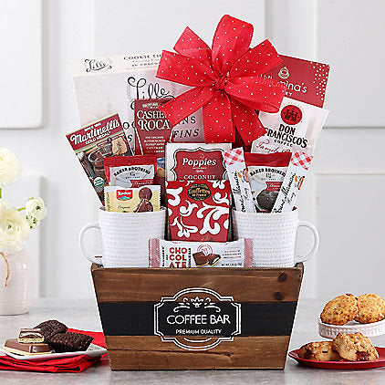 Coffee Bar: Gourmet Coffee Gift Basket