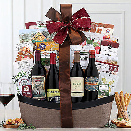 Caymus Quartet: Premium Wine Gift Basket