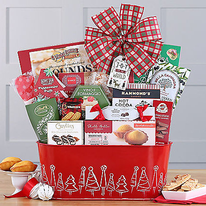 Joy to the World: Gourmet Gift Basket