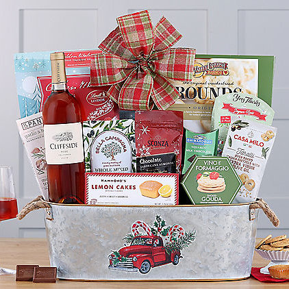 Cliffside Rose: Holiday Gift Basket