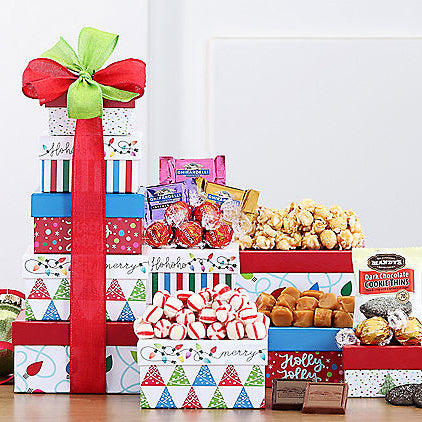 Merry & Bright: Holiday Gift Tower