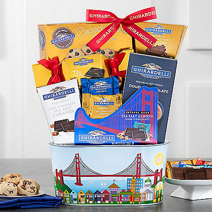 Ghirardelli Favorites: Premium Chocolate Basket