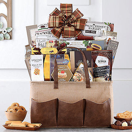 Gourmet Finds: Snack & Tea Gift Tote