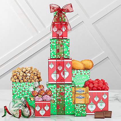 Holiday Treats: Sweets Gift Tower