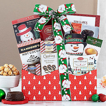 Christmas Greetings: Holiday Gift Basket