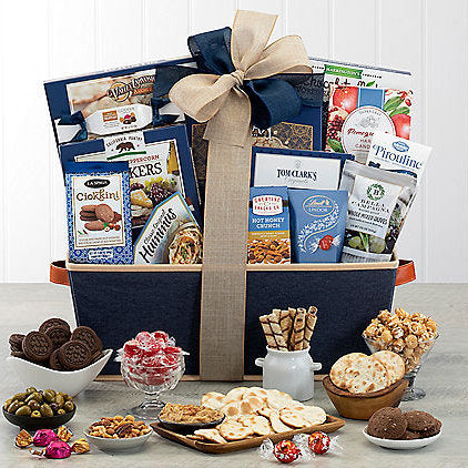 Festive Cheer: Gourmet Gift Basket