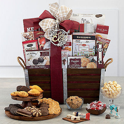 Festive Traditions: Gourmet Gift Basket