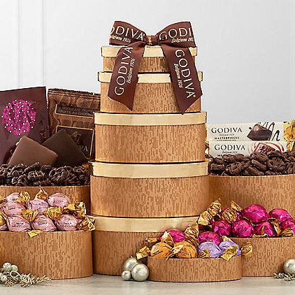 Godiva Holiday: Premium Chocolate Gift Tower