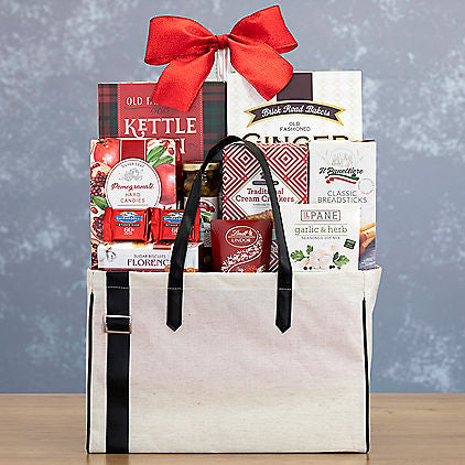 Festive Gourmet: Holiday Gift Tote