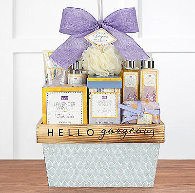 Cru De Provence Lavender Vanilla: Spa Gift Basket