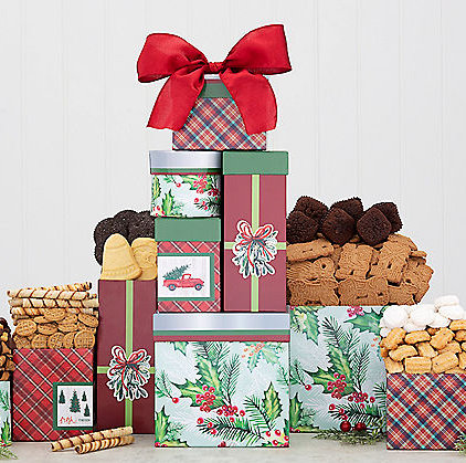 Holiday Tower of Sweets: Gift Tower