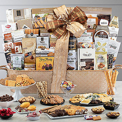 Grand Traditions: Gourmet Holiday Gift Basket