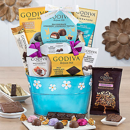 Divine Indulgence: Godiva Gift Basket