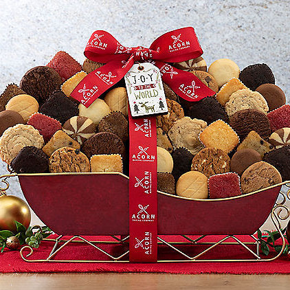 Christmas Sleigh Delights: Cookie & Brownie Assortment