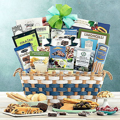 Celebration Gourmet: Sweet & Savory Gift Basket