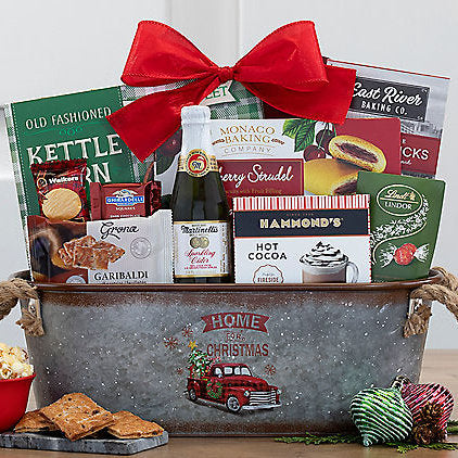 Martinelli's Sparkling Cider: Christmas Gift Basket